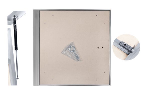 Люк напольный Периметр 600х800 Коробом (с амортизаторами)