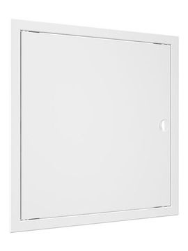 Люк ревизионный ЛР фланец 396х396 ручка 418х418 пластик EVECS