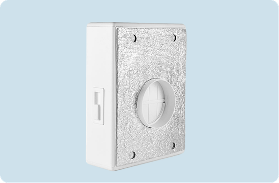 Приточный клапан VAKIO KIV New Space Gray