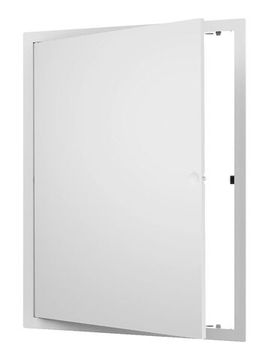 Люк ревизионный LN фланец 300х400 нажимной 327х427 пластик EVECS