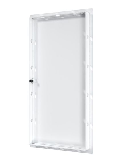 Люк ревизионный LN фланец 200х400 нажимной 223х423 пластик EVECS