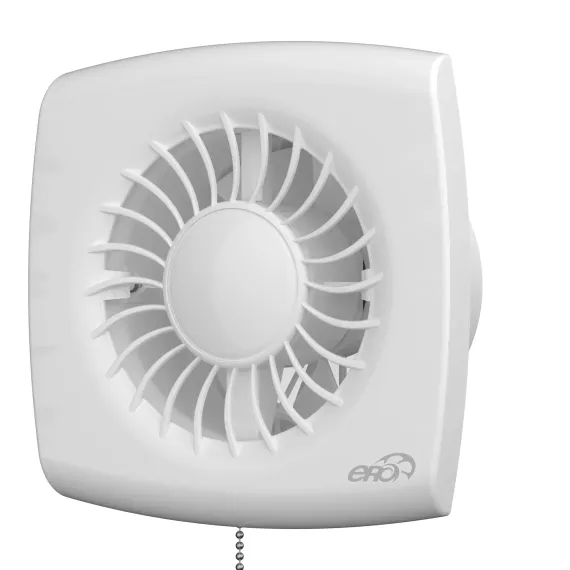 Вентилятор накладной WIND D120 обр.клапан тяг.выкл. ERA