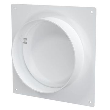 Площадка торцевая SKNPO фланец D125 соединитель обратный клапан 165х150 пластик ERA