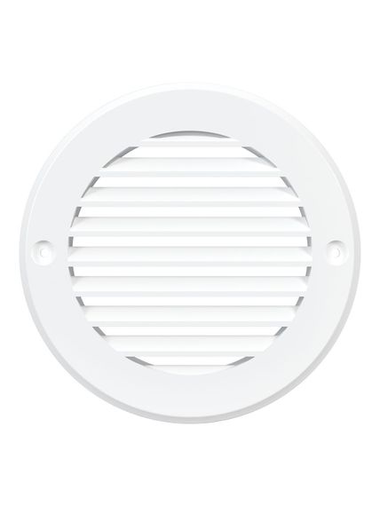 Решетка вентиляционная ARK фланец D100 D136 пластик AURAMAX