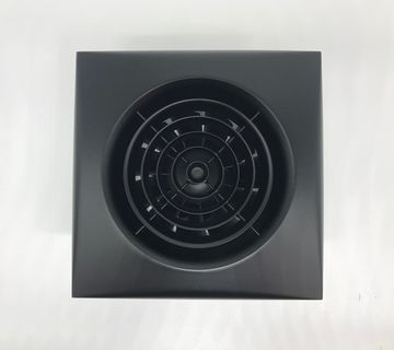 Вентилятор накладной Soler & Palau Silent 100 CZ Black Matte