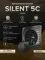 Вентилятор накладной SILENT D125 обр.клапан Obsidian DICITI
