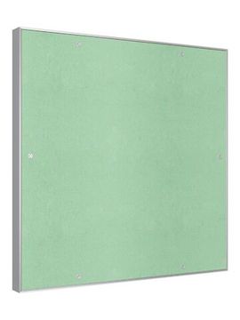 Люк ревизионный ЛПК 400х400 скрыт.монтаж алюминий EVECS