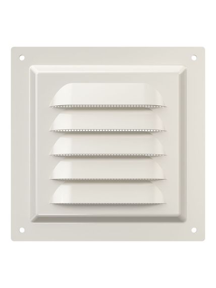 Решетка вентиляционная МЭ сетка 125х125 окрашенная сталь Ivory ERA