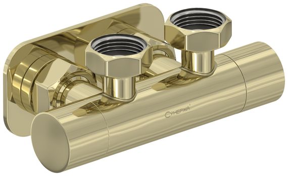 Вентиль Вентиль Сунержа 2х3/4&quot; угловой скрытый-скрытый EU50