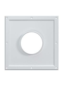 Площадка торцевая ПТМ (30х30) фланец D125 300х300 окрашенная сталь ERA