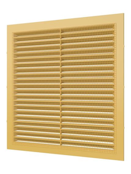 Решетка вентиляционная С сетка 235х235 пластик Beige ERA