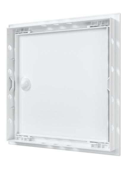 Люк ревизионный ЛР фланец 246х246 ручка 268х268 пластик EVECS