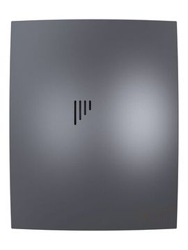 Вентилятор накладной BREEZE D100 обратный клапан Dark gray metal DICITI