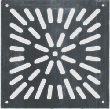 ШН2-1515Н Решётка напольная 150х150 (вариант 2) из нержавеющей стали