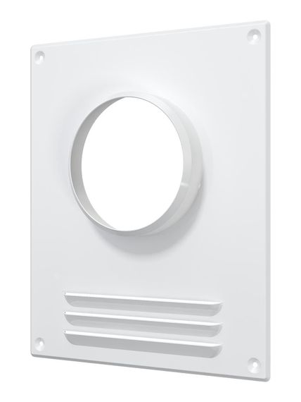 Площадка торцевая ПТМР фланец D80 решетка 196х236 окраш.сталь ERA