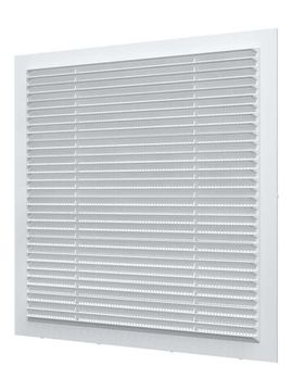 Решетка вентиляционная С сетка 285х285 пластик ERA