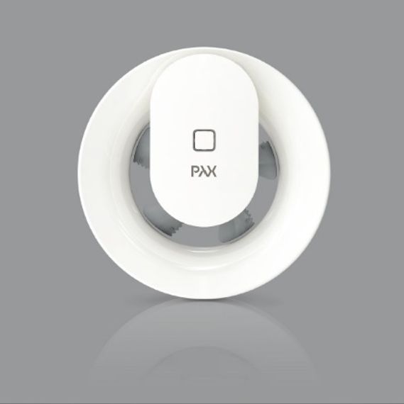 Вентилятор накладной PAX Norte с обратным клапаном  (таймер, датчик влажности, программируемый, Bluetooth управление)