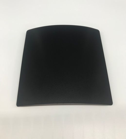 Решетка на магнитах РД-170 черная матовый с декоративной панелью 170х170 мм