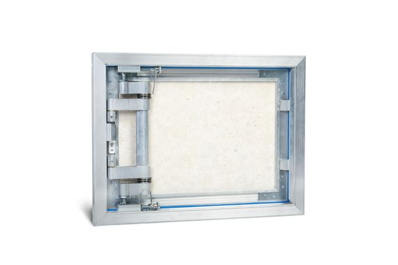 Люк под плитку Модерн Мини 300х200 нажимной