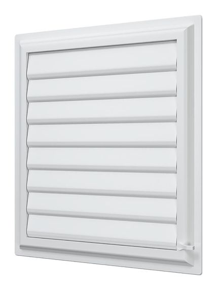 Решетка вентиляционная AIRVENT регулируемая жалюзи 402х442 пластик ERA