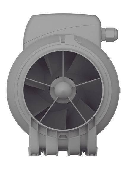Вентилятор канальный TYPHOON D125 осевой двухскоростной ERA PRO