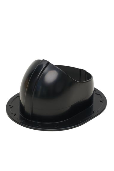 Проходной элемент для фальцевой кровли и готовой кровли из гибкой черепицы, черный RAL 9005, серия Static