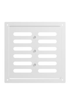 Решетка вентиляционная MER регулируемая 200х200 окраш.сталь White ERA