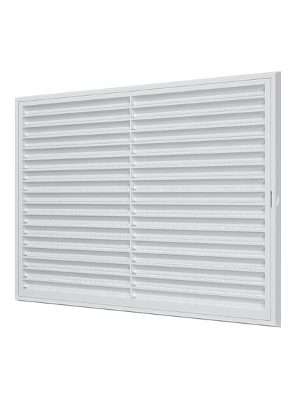 Решетка вентиляционная RZN сетка разъемная 400х300 пластик ERA