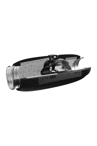 Вентилятор канальный PACIFIC D315 шумоизолированный осевой 2скор. ERA PRO