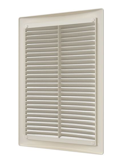 Решетка вентиляционная РЦ сетка 180х250 пластик Ivory ERA