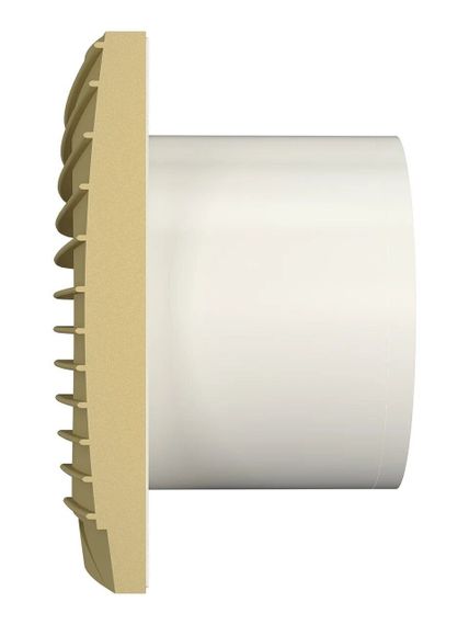 Вентилятор накладной SILENT D125 обратный клапан Champagne DICITI