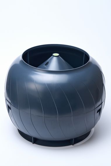 Готовый комплект, изолированный на скатные кровли из профильного листа МП-21 (С21) d 110/160 мм, цвет серый графит RAL 7024, серия Static