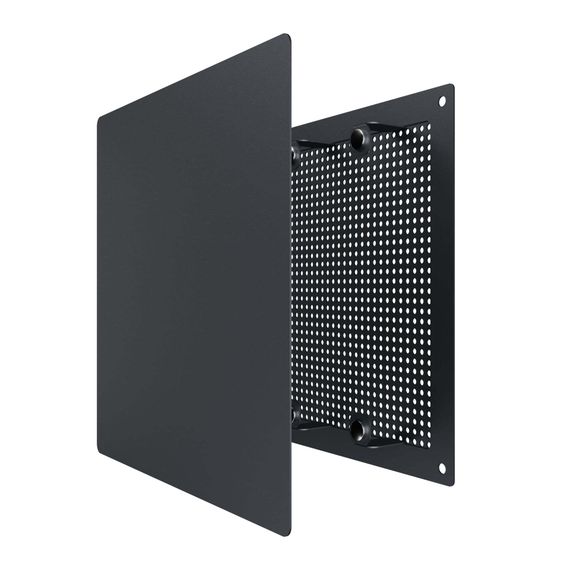 Решетка вентиляционная RVM сетка разъемная на магнитах 170х170 окрашсталь Gray ERA